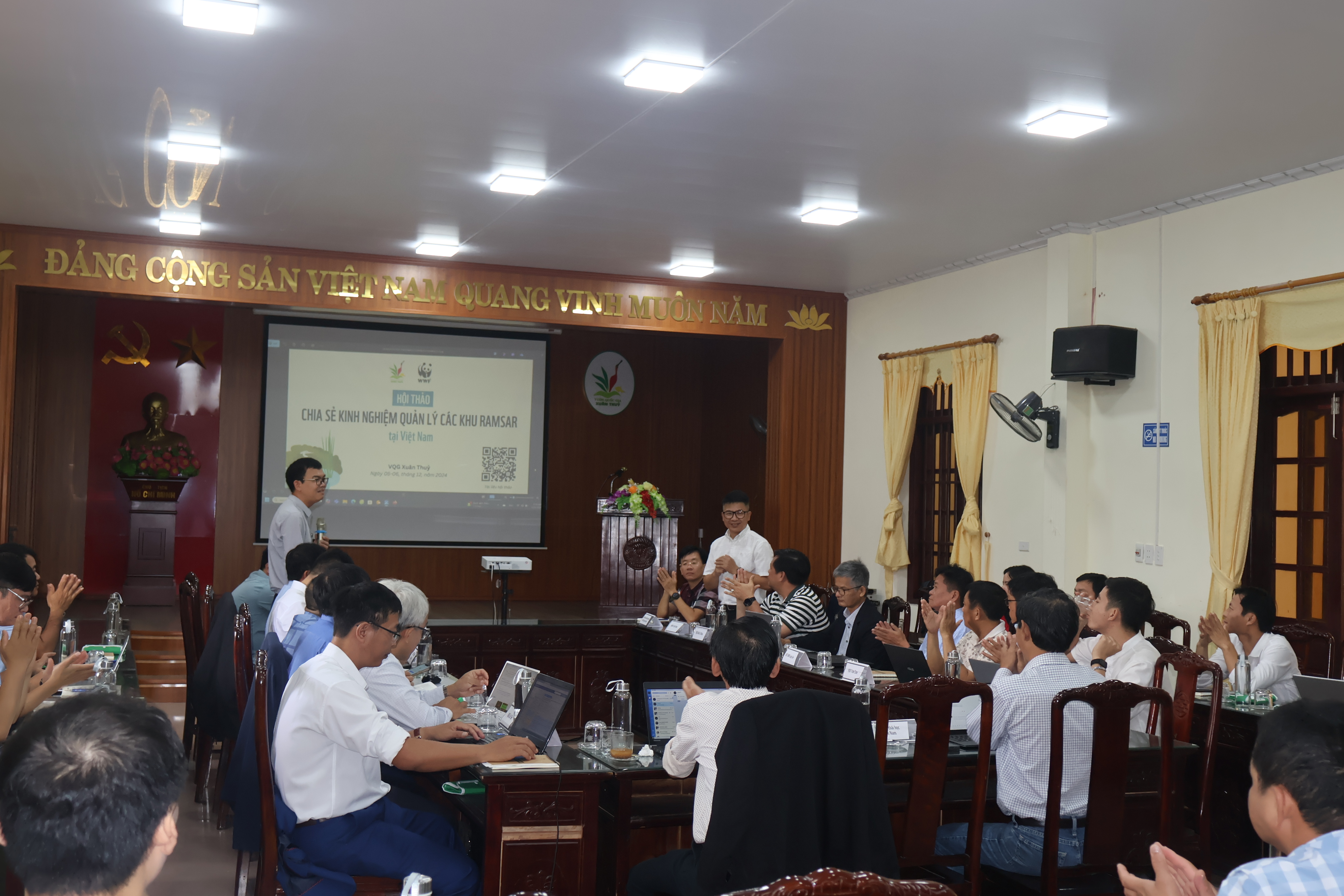 Hội thảo chia sẻ kinh nghiệm quản lý các khu ramsar tại Việt Nam  