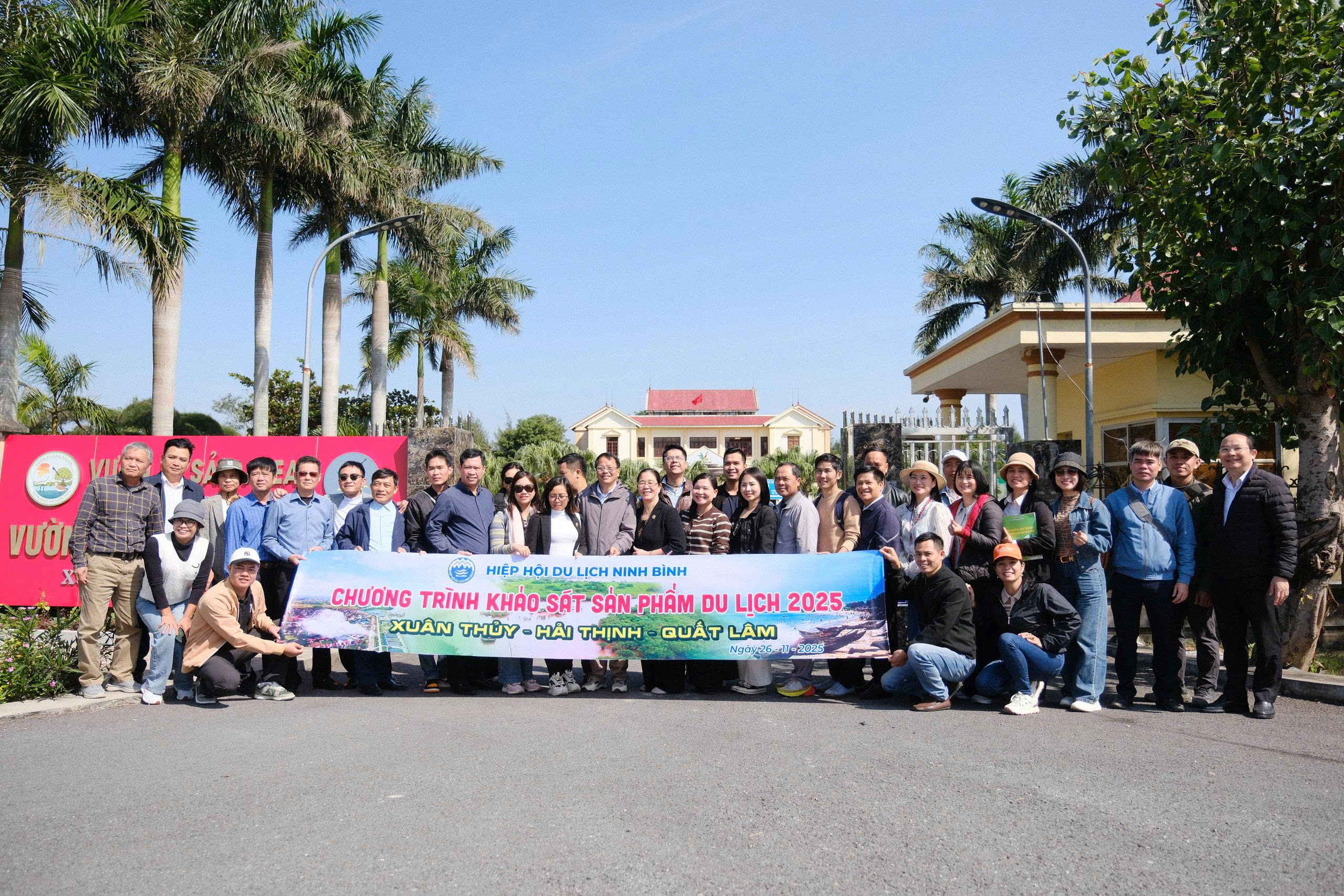 Xuân Thủy – Điểm sáng du lịch sinh thái qua góc nhìn đoàn khảo sát Hiệp hội Du lịch Ninh Bình